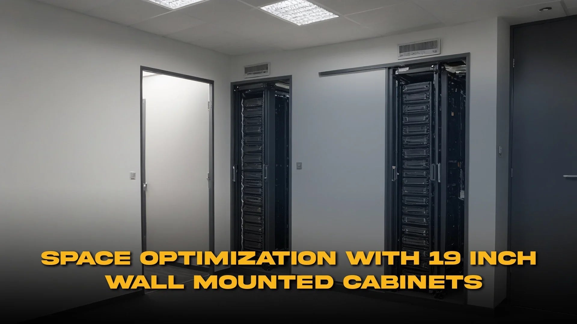 Space Optimization with 19 Inch Wall Mounted Cabinets