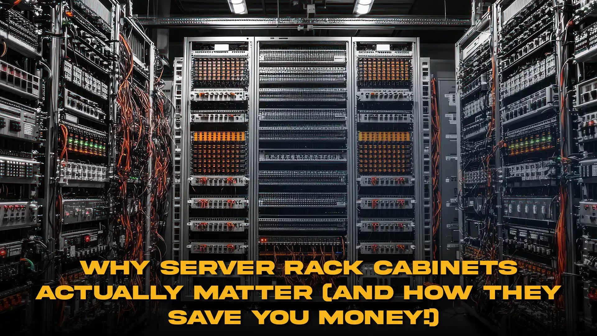 Why Server Rack Cabinets Actually Matter (And How They Save You Money!)