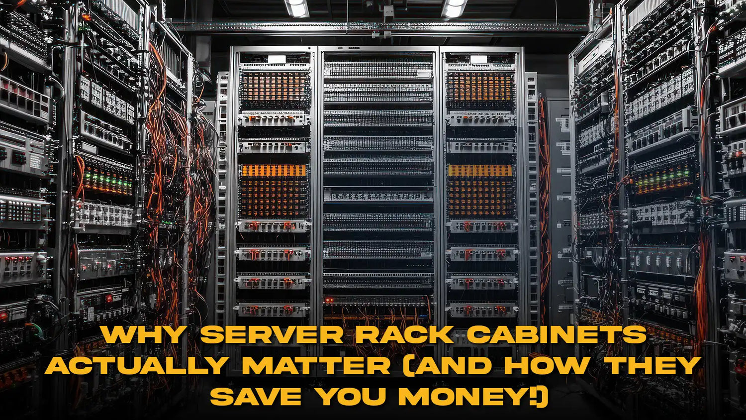 Why Server Rack Cabinets Actually Matter (And How They Save You Money!)