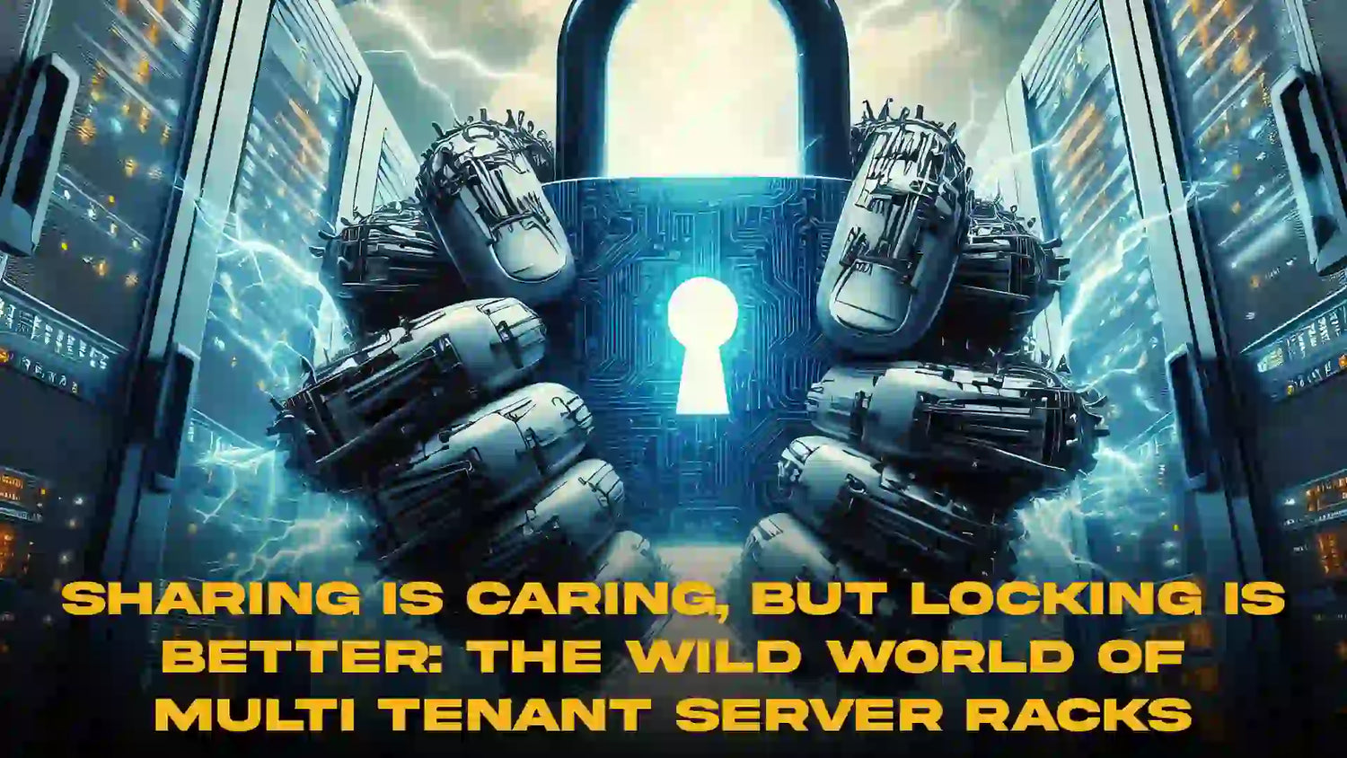 Sharing is Caring, But Locking is Better: The Wild World of Multi Tenant Server Racks