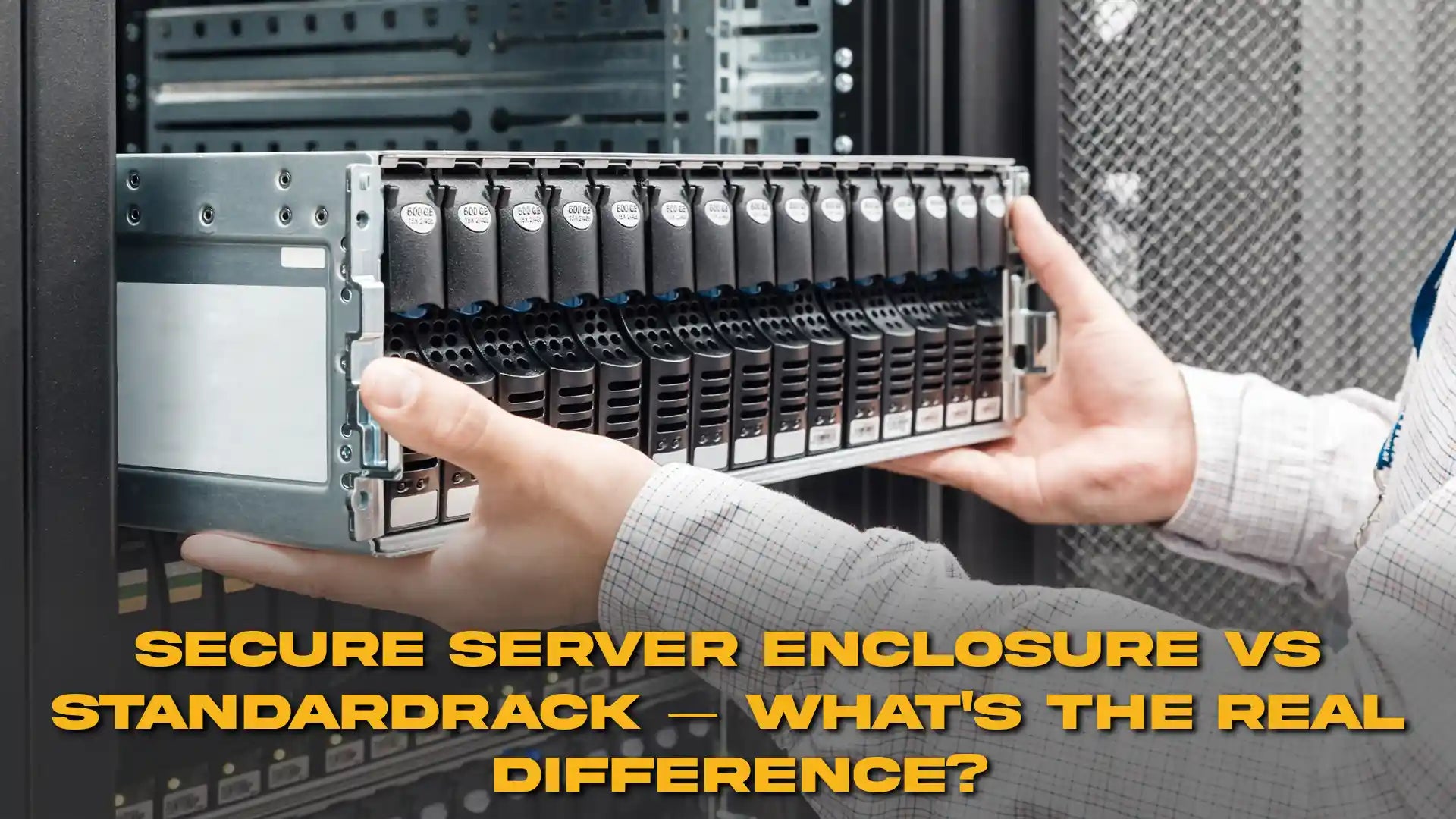 Secure Server Enclosure vs Standard Rack — What's the Real Difference?