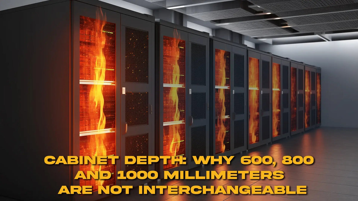 Cabinet Depth: Why 600, 800 and 1000 Millimeters Are Not Interchangeable