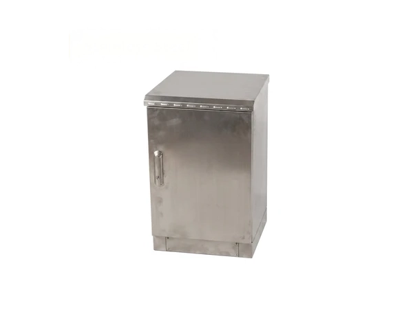 STURDX Essential Series™ 26U IP66 Weatherproof Stainless Steel Outdoor Network Cabinet | 24" × 24" (600 × 600 mm) | 19-Inch Rack Enclosure