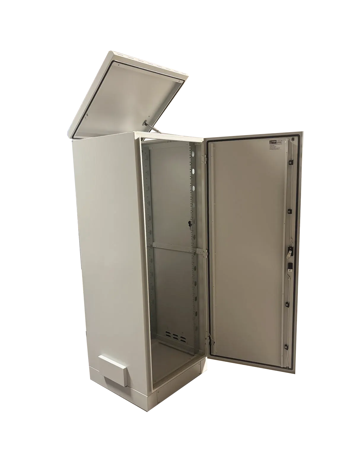 32U Outdoor Network Cabinet Enclosure – IP66 Rated Weatherproof for Telecom, Fiber, and Server Equipment | 600mm x 600mm / 24" x 24" Floor Mount STV-HC-32U600