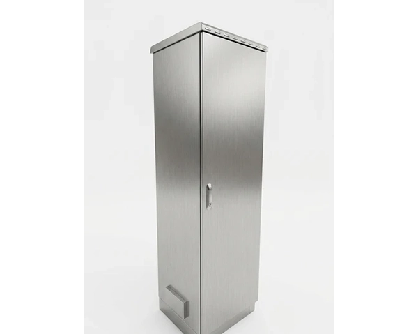 STURDX Essential Series™ 42U IP66 Weatherproof Stainless Steel Outdoor Network Cabinet | 24" × 32" (600 × 800 mm) | 19-Inch Rack Enclosure