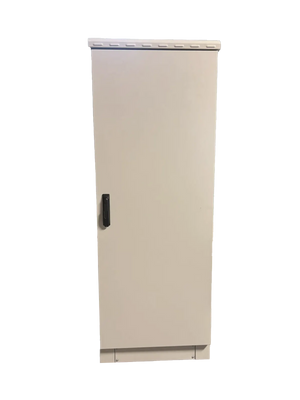 Gabinete de red para exteriores de pie 7U - Gabinete de red de pared simple, resistente a la intemperie y con clasificación IP55 | Resistente al polvo y al agua, listo para ventilador | 600 mm de ancho x 450 mm de profundidad (24"x 18")