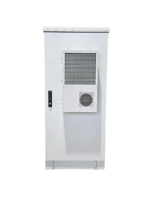 32U Outdoor Weatherproof Network Cabinet Enclosure with 600W (~2130 BTU) Air Conditioning Unit (Cooling only)