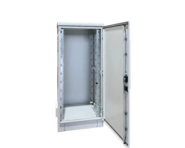STURDX Essential Series™ 32U IP66 Weatherproof Galvanized Steel Outdoor Network Cabinet | 32" × 40" (800 × 1000 mm) | 19-Inch Rack Enclosure