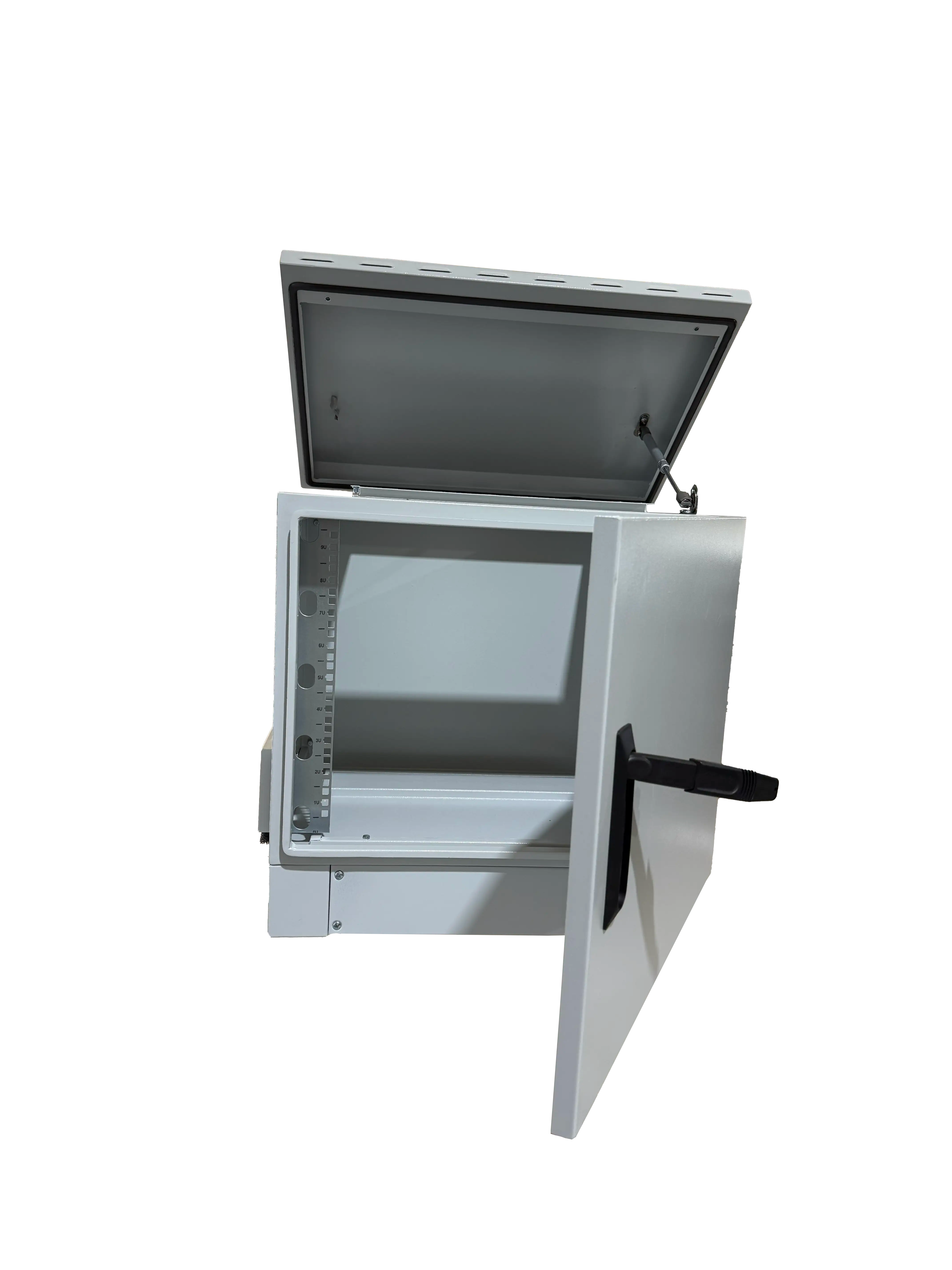 9U450 STV HC outdoor data cabinet built to withstand tough weather conditions and environments.