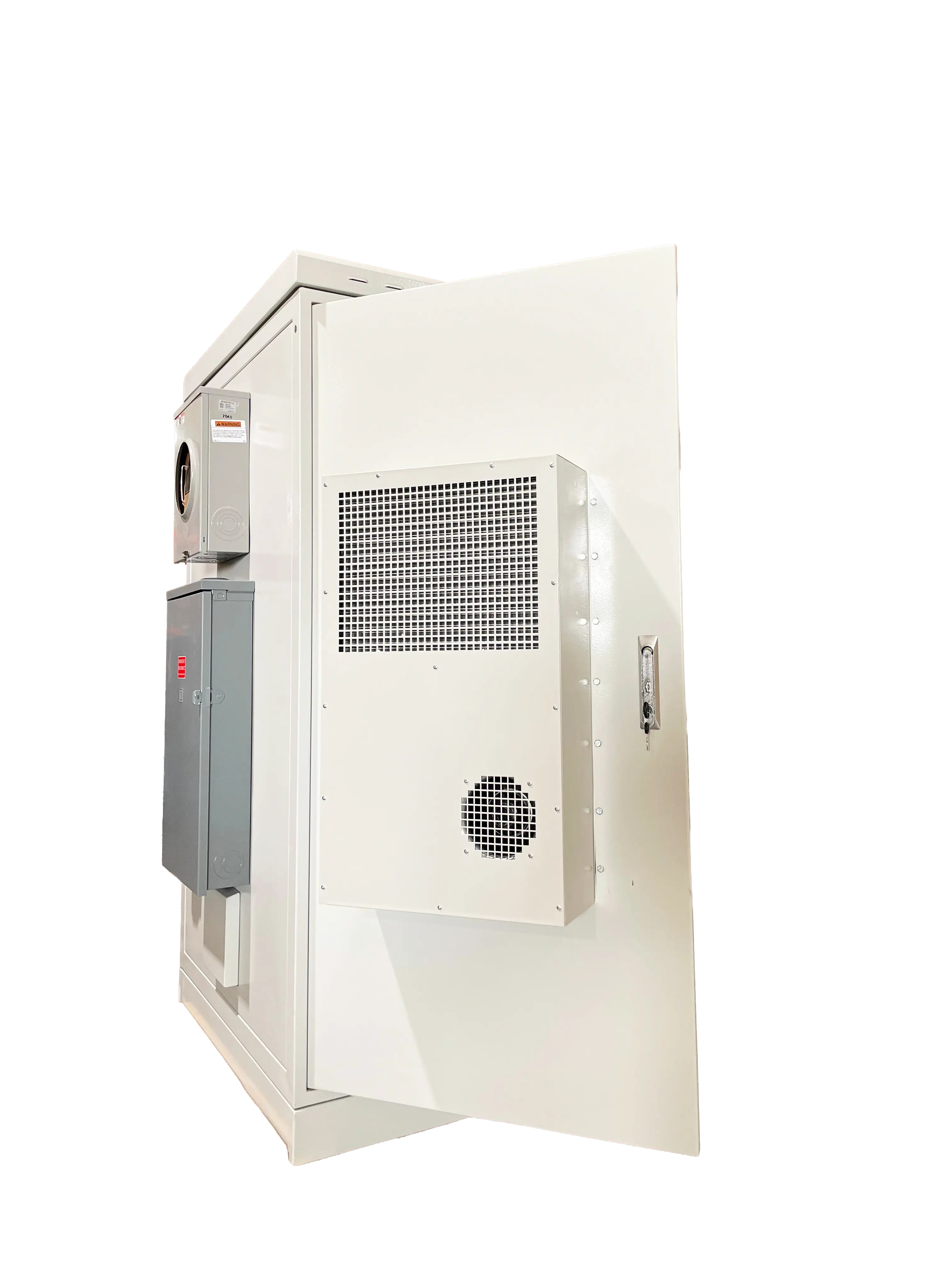 Air conditioning unit 2000W for outdoor use ensures optimal climate control in racks.