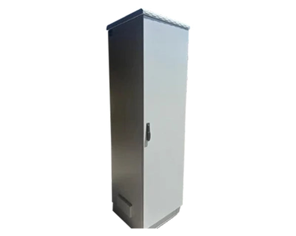 STURDX Essential Series™ 42U Outdoor Network Cabinet | 24" × 24" (600 × 600 mm) | Galvanized Steel | IP66 | 19-Inch Rack Enclosure