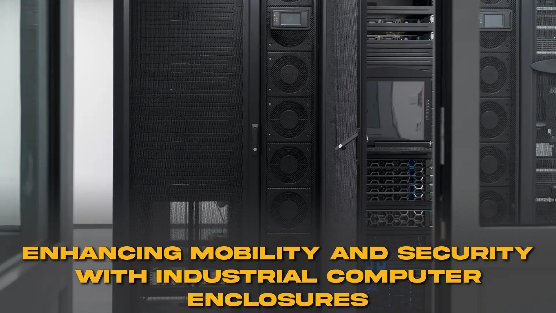 The Sturdx industrial computer enclosures are made to protect the sensitive devices.