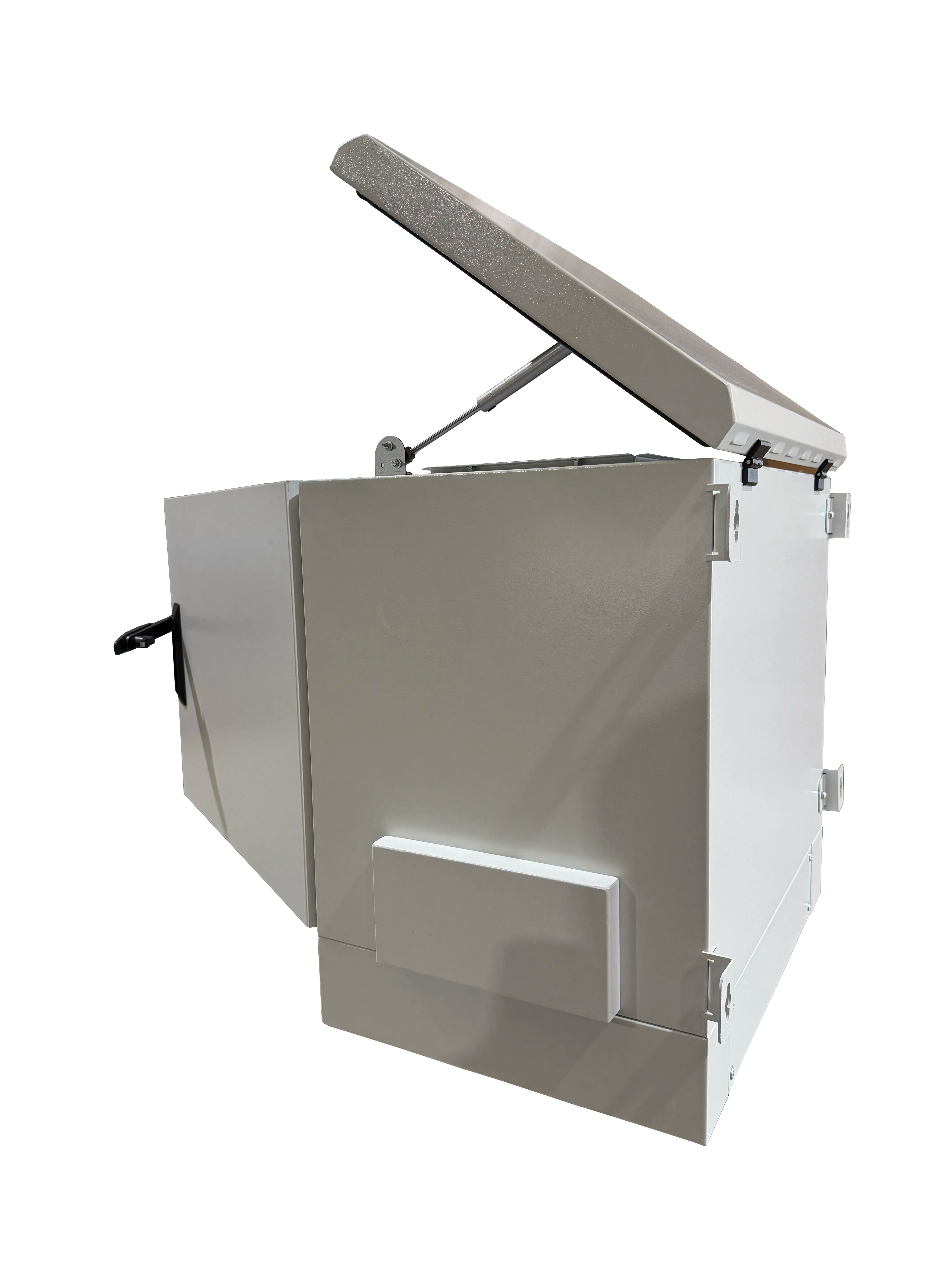 STV HC 9U450 weatherproof outdoor cabinet protects your equipment from the elements.