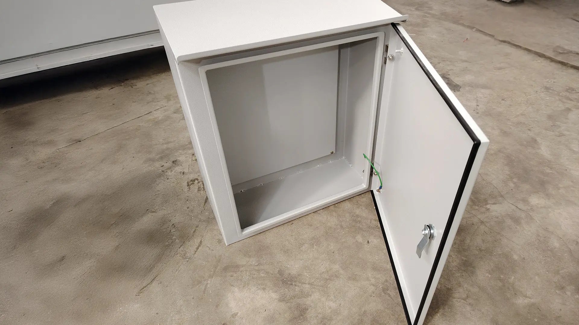 Durable outdoor network equipment enclosure providing reliable protection for devices.