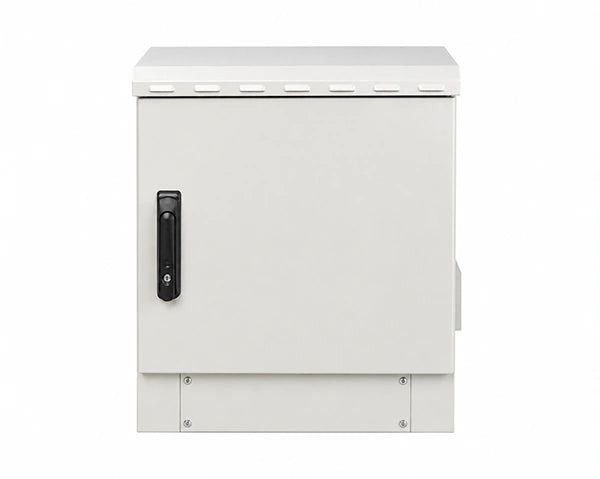 Premium rack mount enclosure for network equipment in a clean install