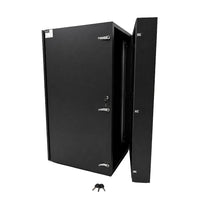 24U 19" IP66 Weatherproof Swing Out Network Enclosure with Air Conditioning