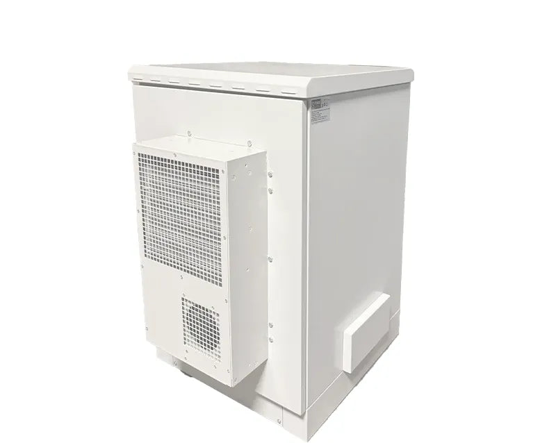 16U Outdoor Weatherproof Network Cabinet Enclosure with A/C, Heater (optional) & Cooler – IP66 Rated for Telecom, Server, and Fiber Optic Equipment