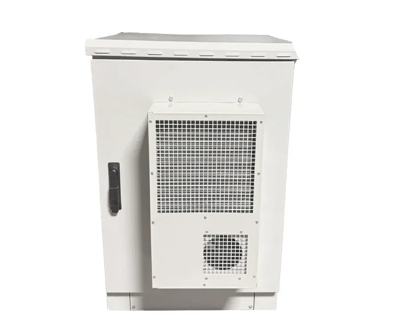 16U Outdoor Weatherproof Network Cabinet Enclosure with A/C, Heater (optional) & Cooler – IP66 Rated for Telecom, Server, and Fiber Optic Equipment