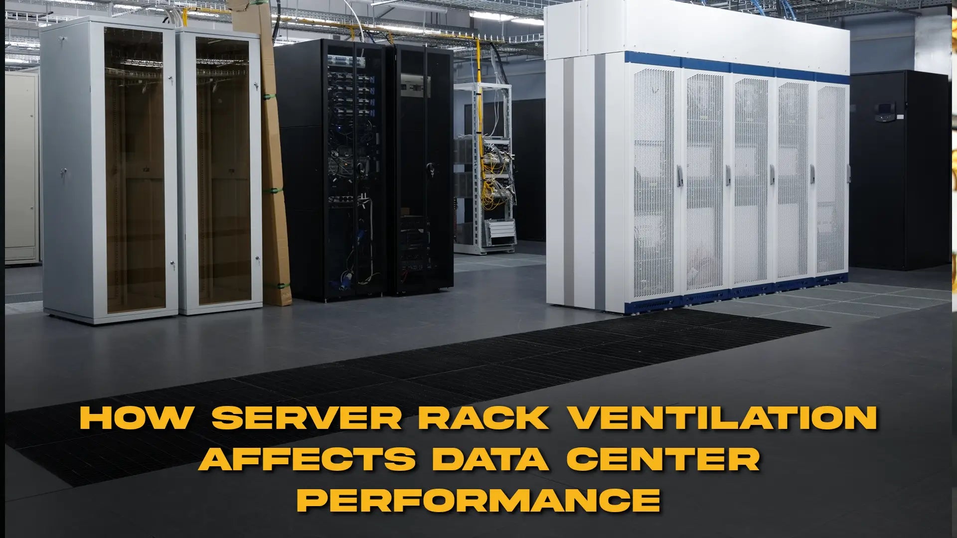 How Server Rack Ventilation Affects Data Center Performance