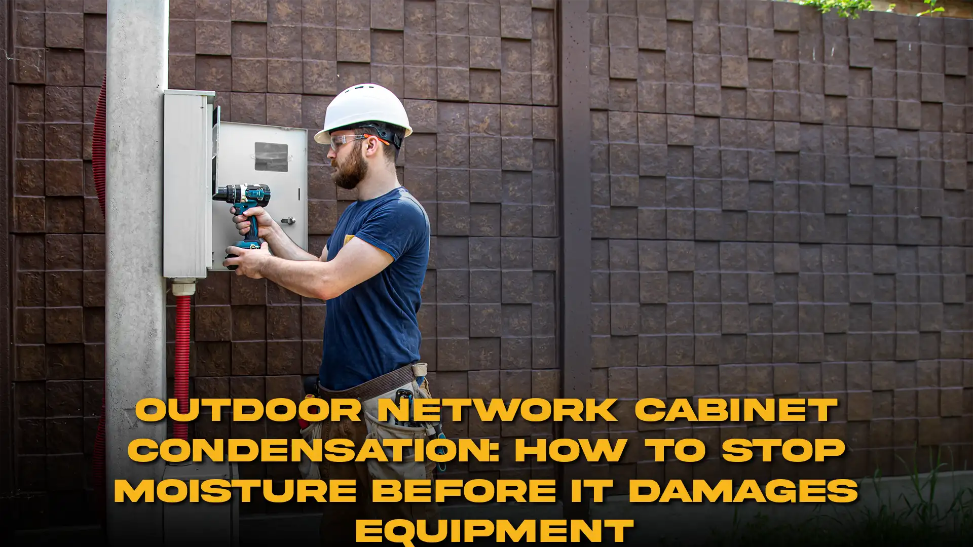 Outdoor Network Cabinet Condensation: How to Stop Moisture Before It Damages Equipment