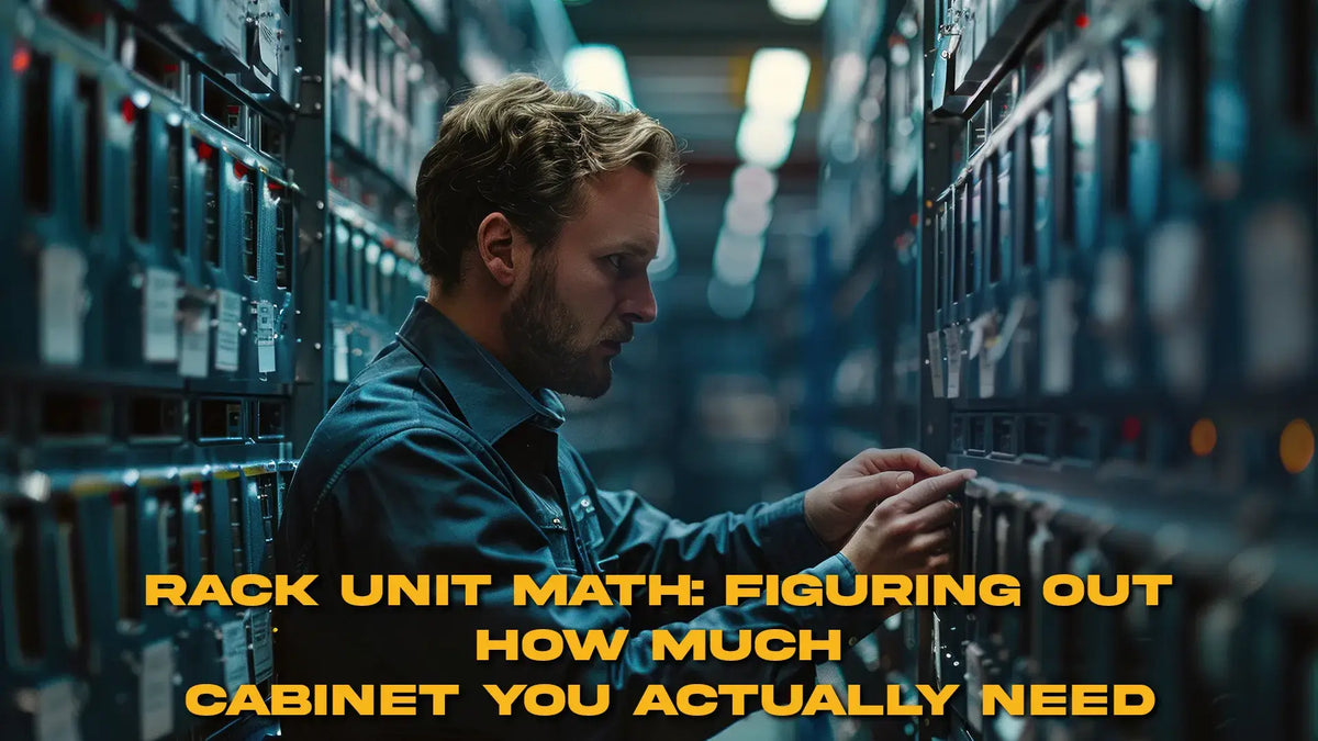 Rack Unit Math: Figuring Out How Much Cabinet You Actually Need