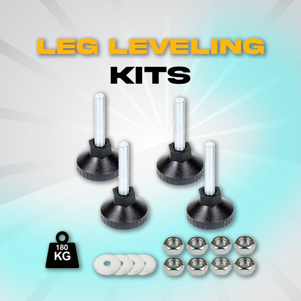 Leg Leveling Kits for Server Racks and Cabinets - Sturdx