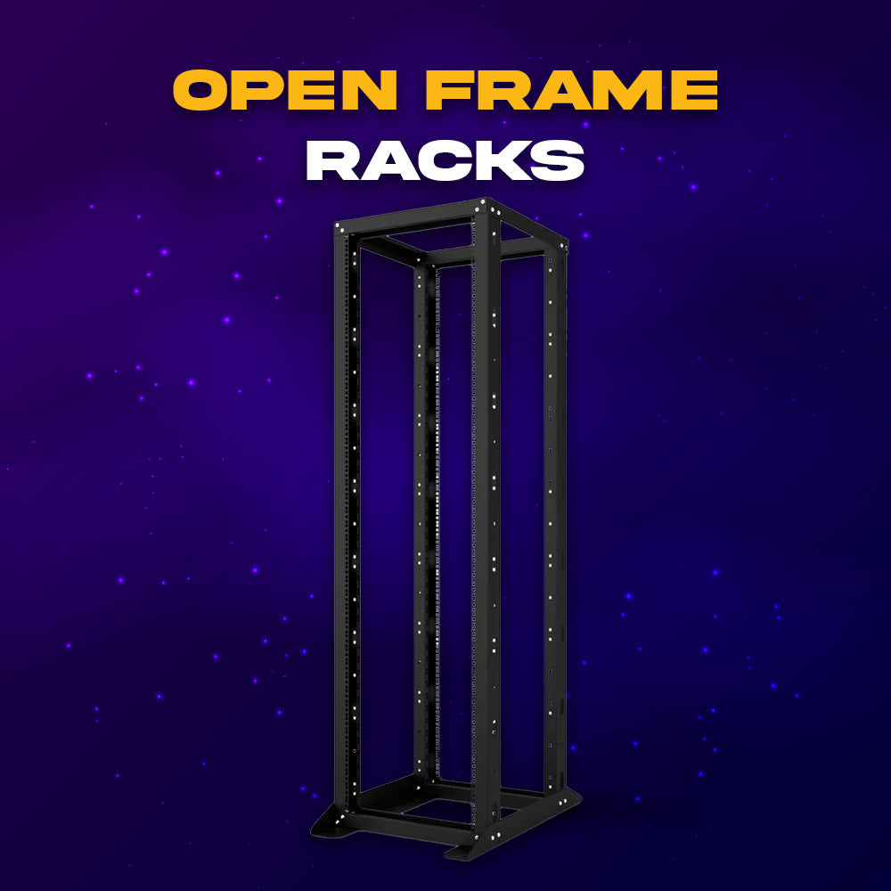Versatile & Accessible - Open Frame Racks with Sturdx
