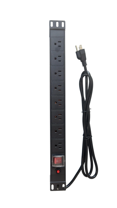 19" 8 Outlet Power Strip PDU