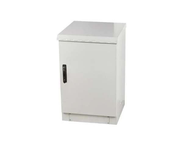 STURDX Essential Series™ 26U IP66 Weatherproof Galvanized Steel Outdoor Network Cabinet | 24" × 24" (600 × 600 mm) | 19-Inch Rack Enclosure