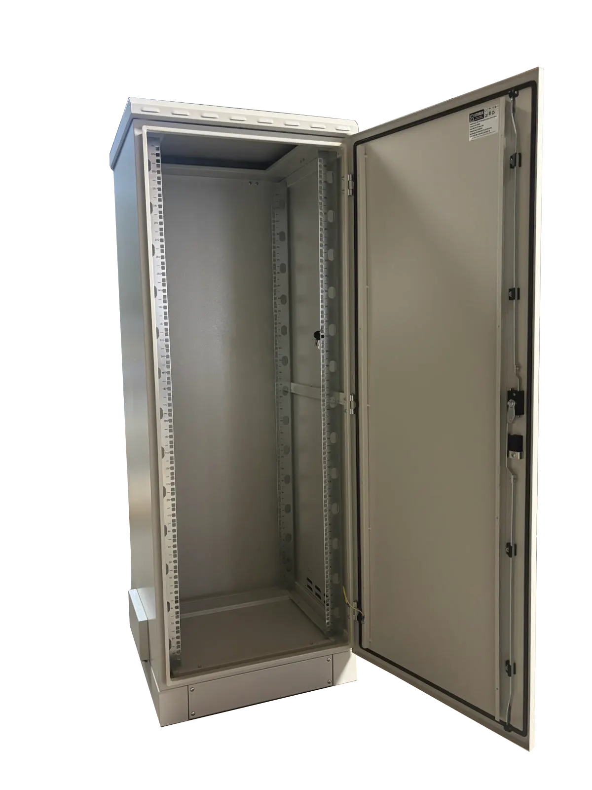 32U Outdoor Network Cabinet Enclosure – IP66 Rated Weatherproof for Telecom, Fiber, and Server Equipment | 600mm x 600mm / 24" x 24" Floor Mount STV-HC-32U600