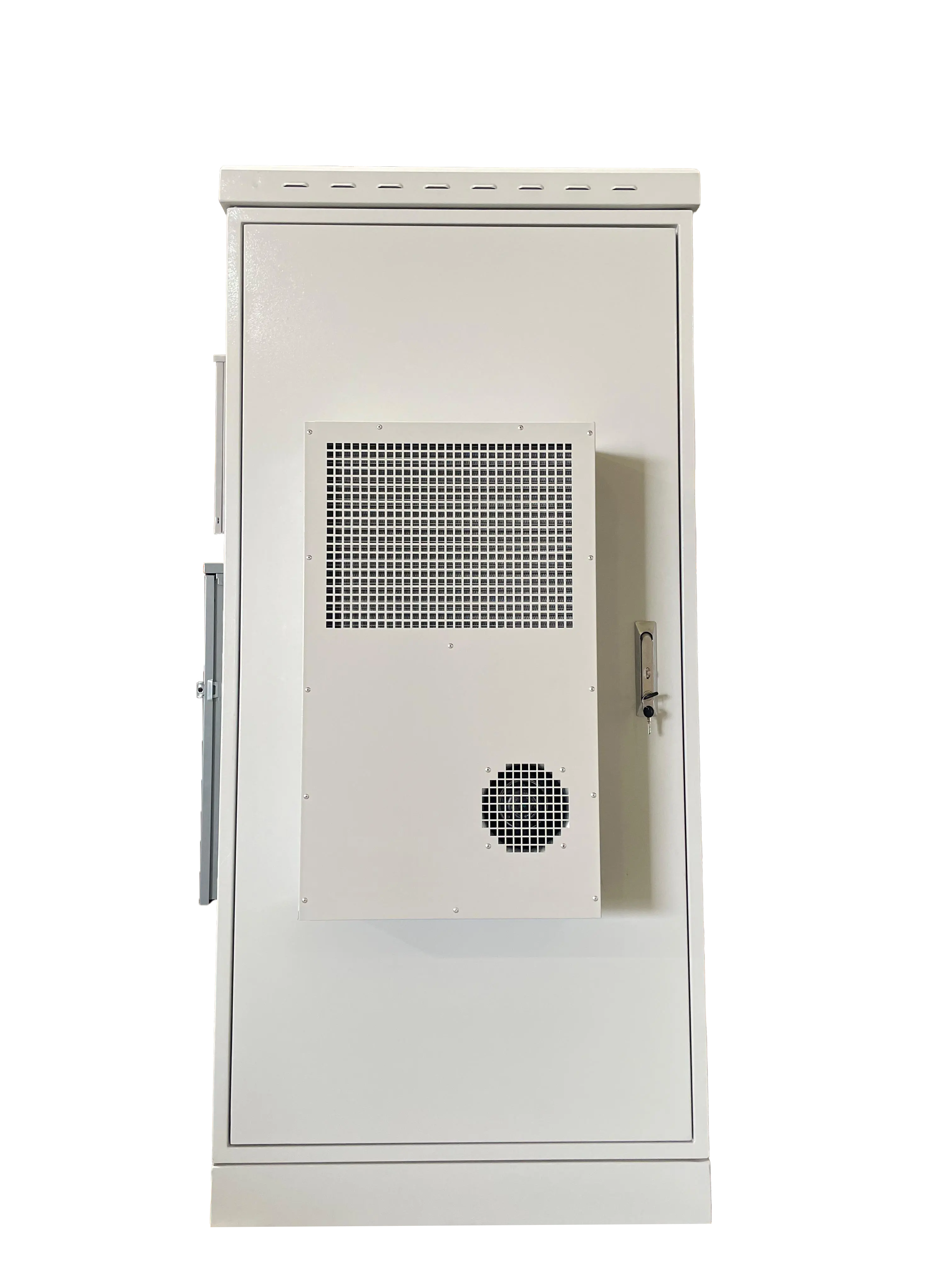 32U 32"x39" Outdoor Weatherproof Network Cabinet Enclosure with 2000W (~2130 BTU) Air Conditioning Unit Cooler, Heater and Dehumidifier, Remote Access