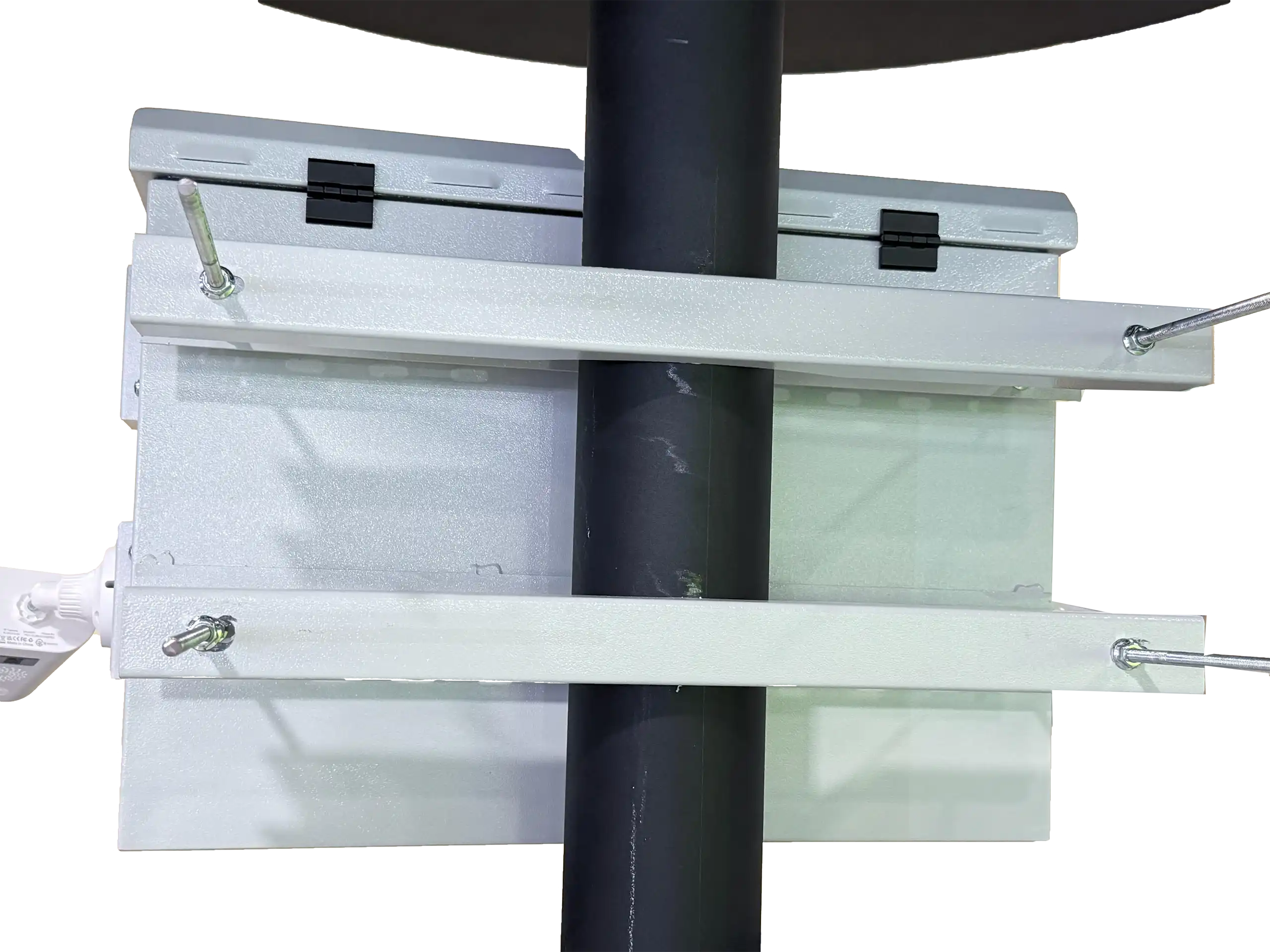 Pole Mount Brackets for 7U250 Outdoor Cabinet