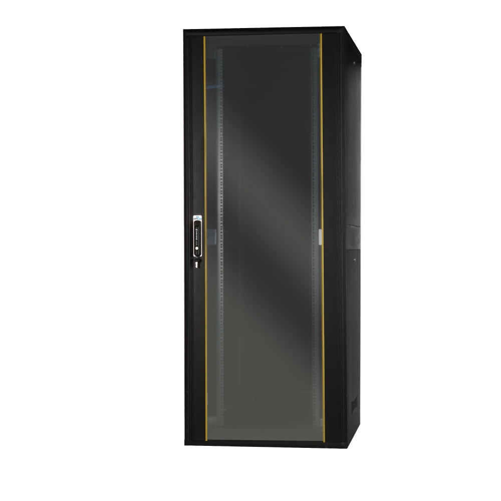Server Rack 19 800x1000 42U Black Grilled Door Evolution series
