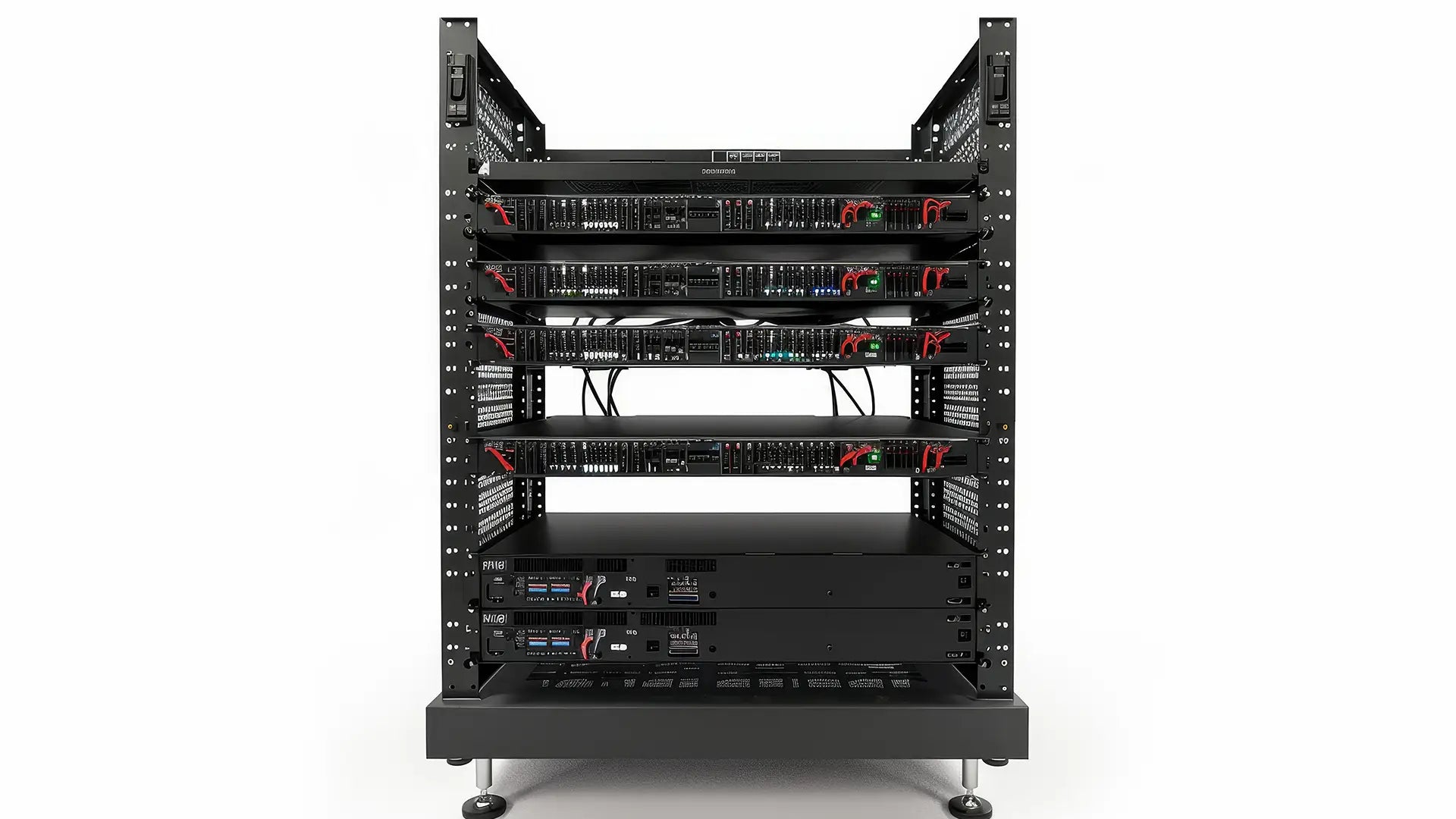Choose wall mount rack enclosure guidance is illustrated with space saving cabinet options.