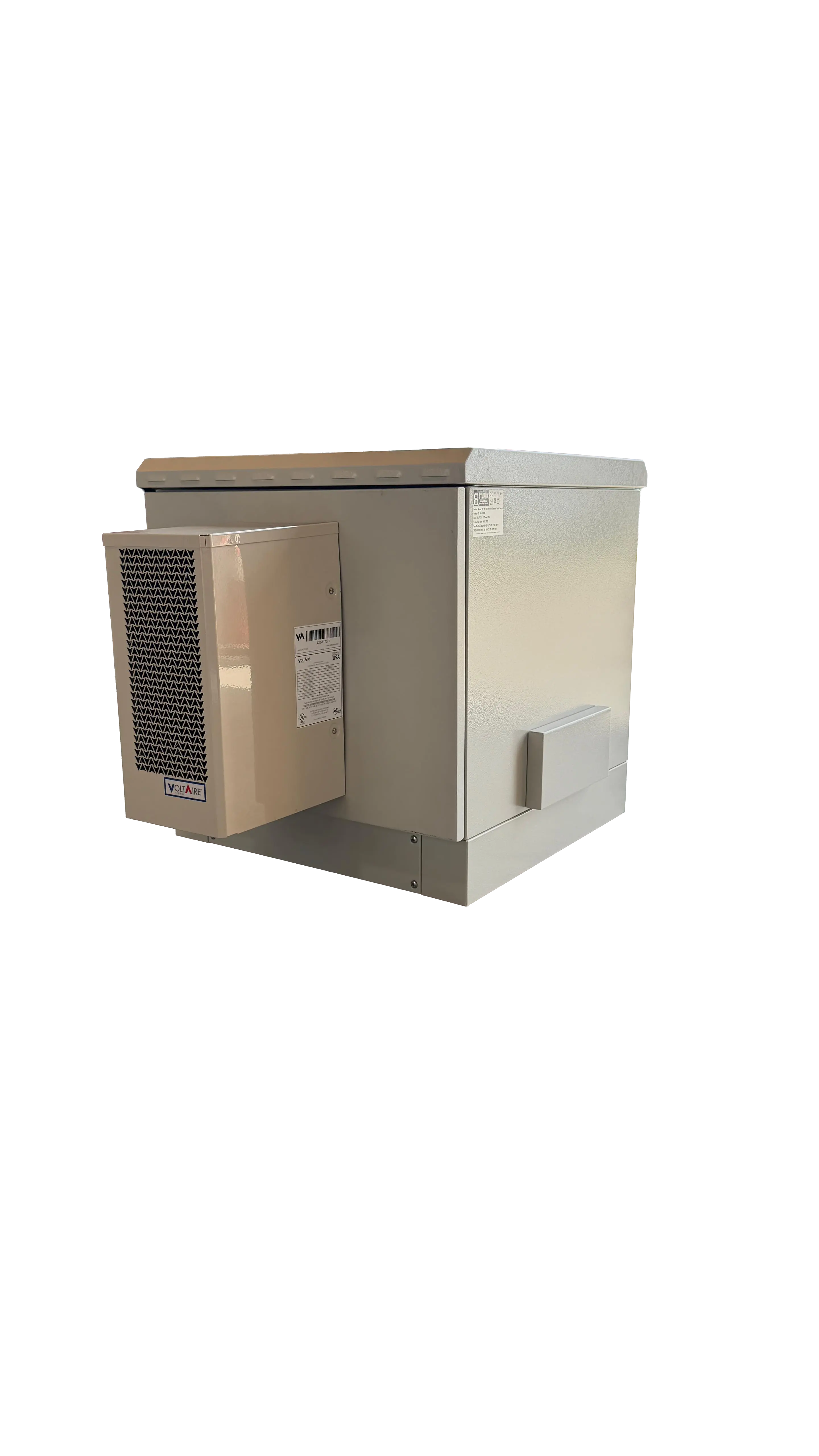 Compact 9U outdoor telecom enclosure STV HC 9U450 ensures secure network equipment storage.