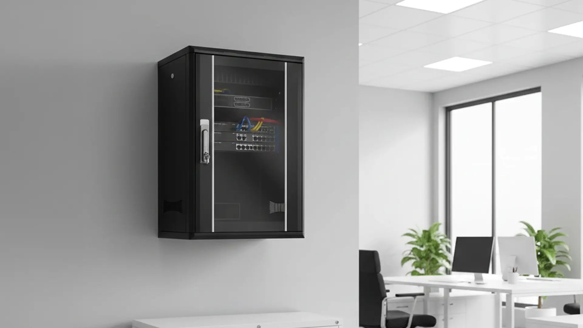 Explore server rack enclosure with Sturdx to see secure and scalable infrastructure solutions.
