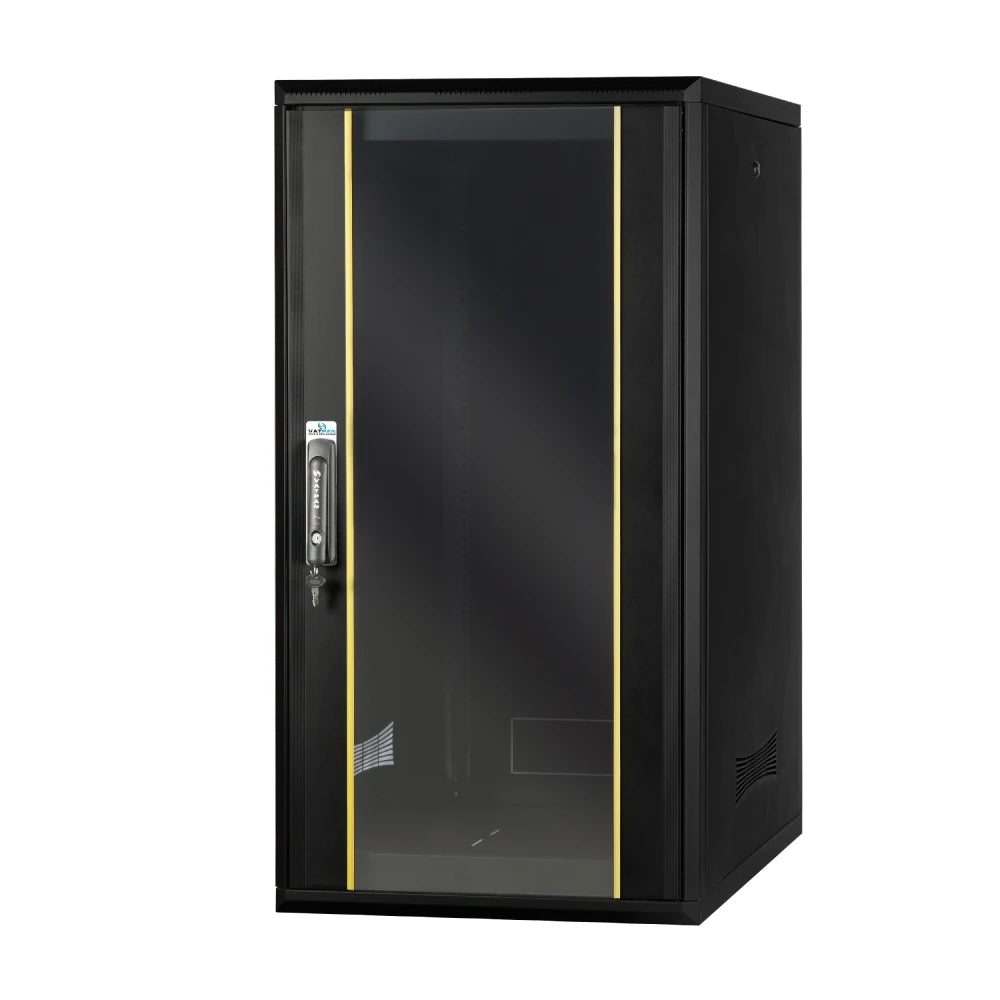 Standing Server Rack Case 24U Floor Standing Server Rack Cabinet - Free Standing