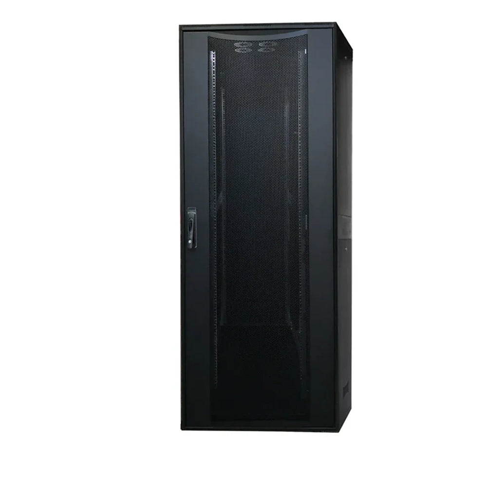 42U Floor Standing Server Rack Cabinet with Lockable Side & Rear Doors