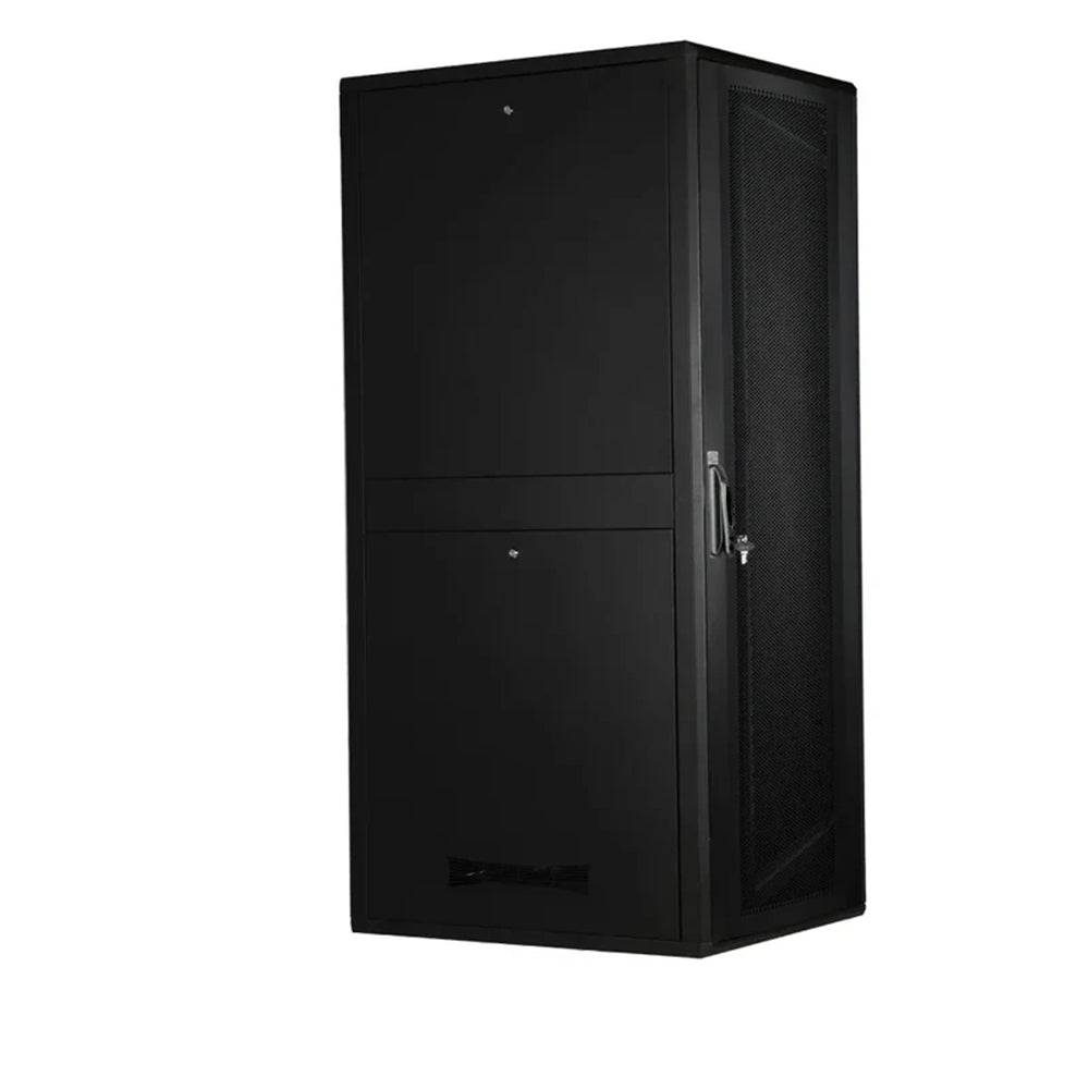 42U Floor Standing Server Rack Cabinet with Lockable Side & Rear Doors