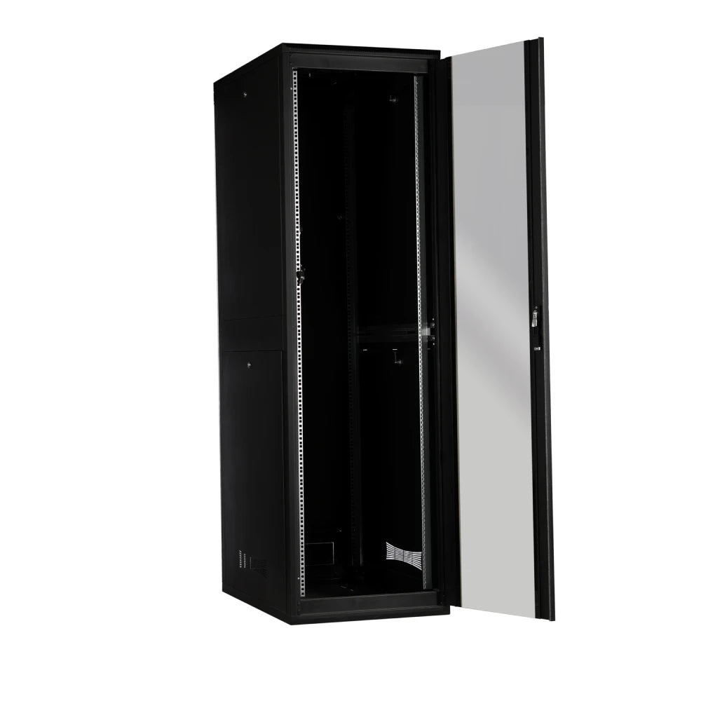 42U Floor Standing Server Rack Cabinet - Modular with Wheels