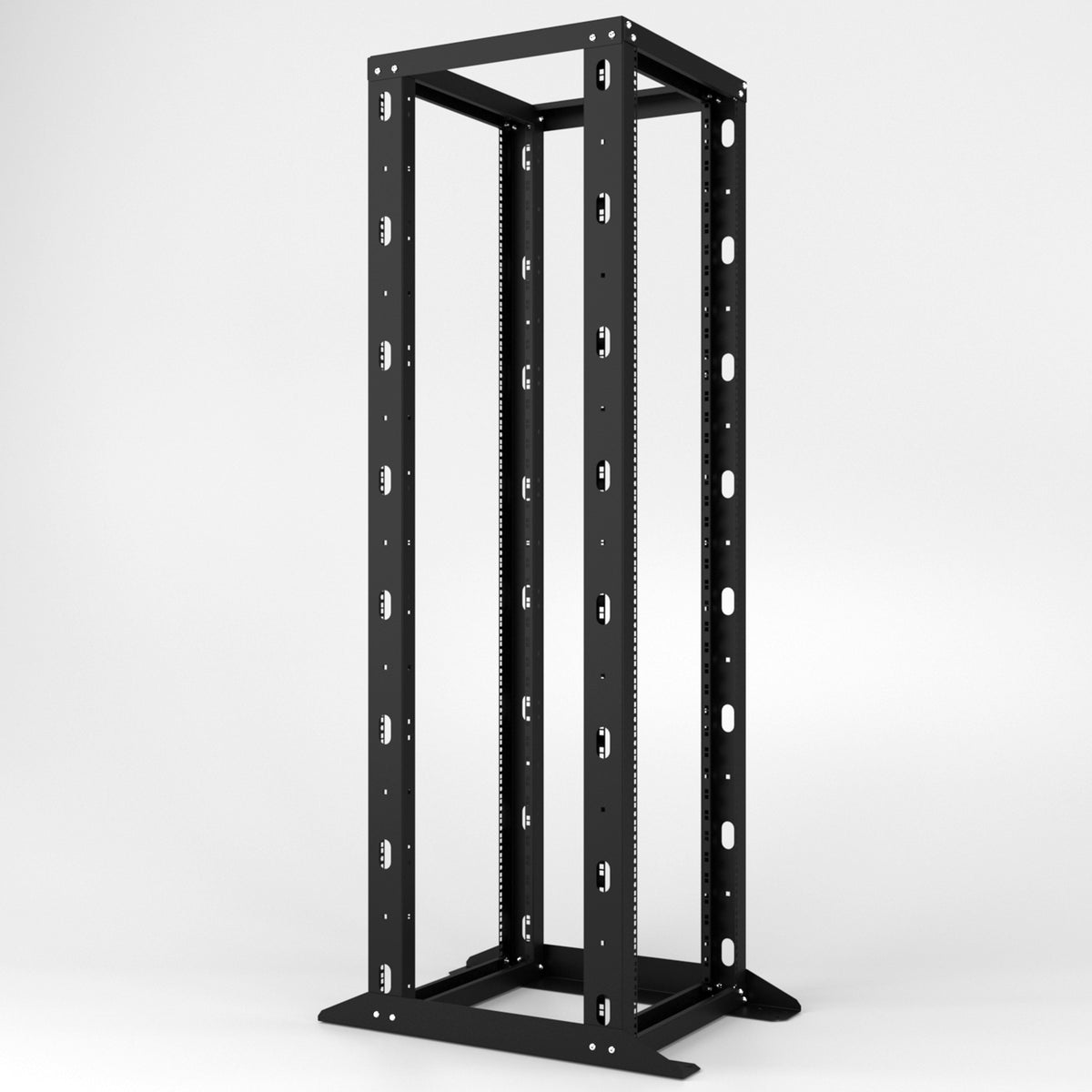 42U Open Frame 4 Post Adjustable Server Rack - Sturdx