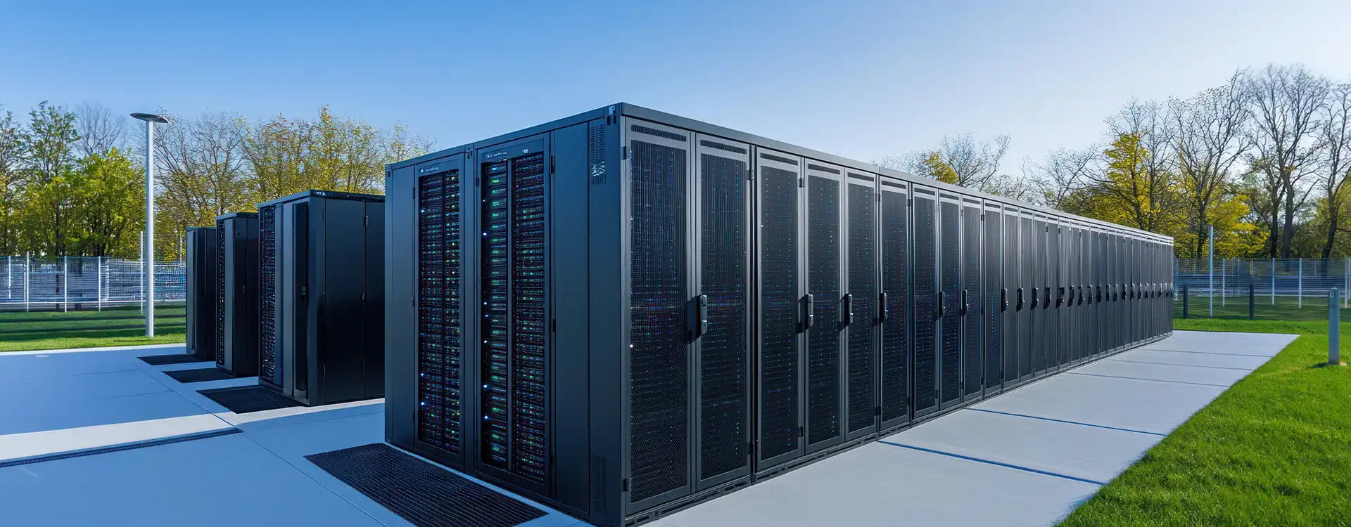 Outdoor Network Rack with Cooling with STURDX for secure outdoor IT equipment protection