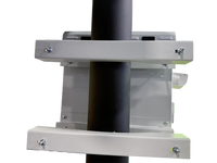 Pole Mount Brackets for 5U350 Outdoor Cabinet