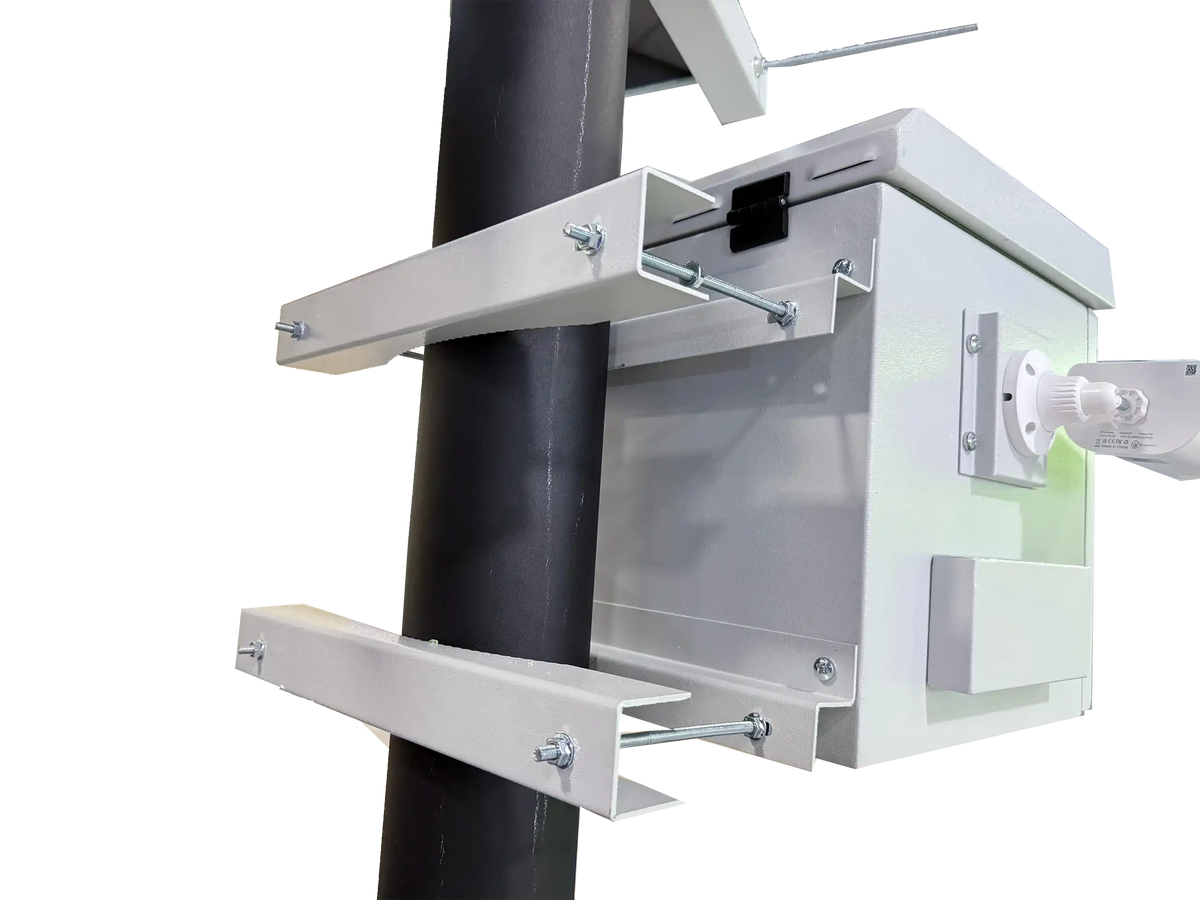 Pole Brackets Racking Pole Mount Brackets for 5U350 Outdoor Cabinet
