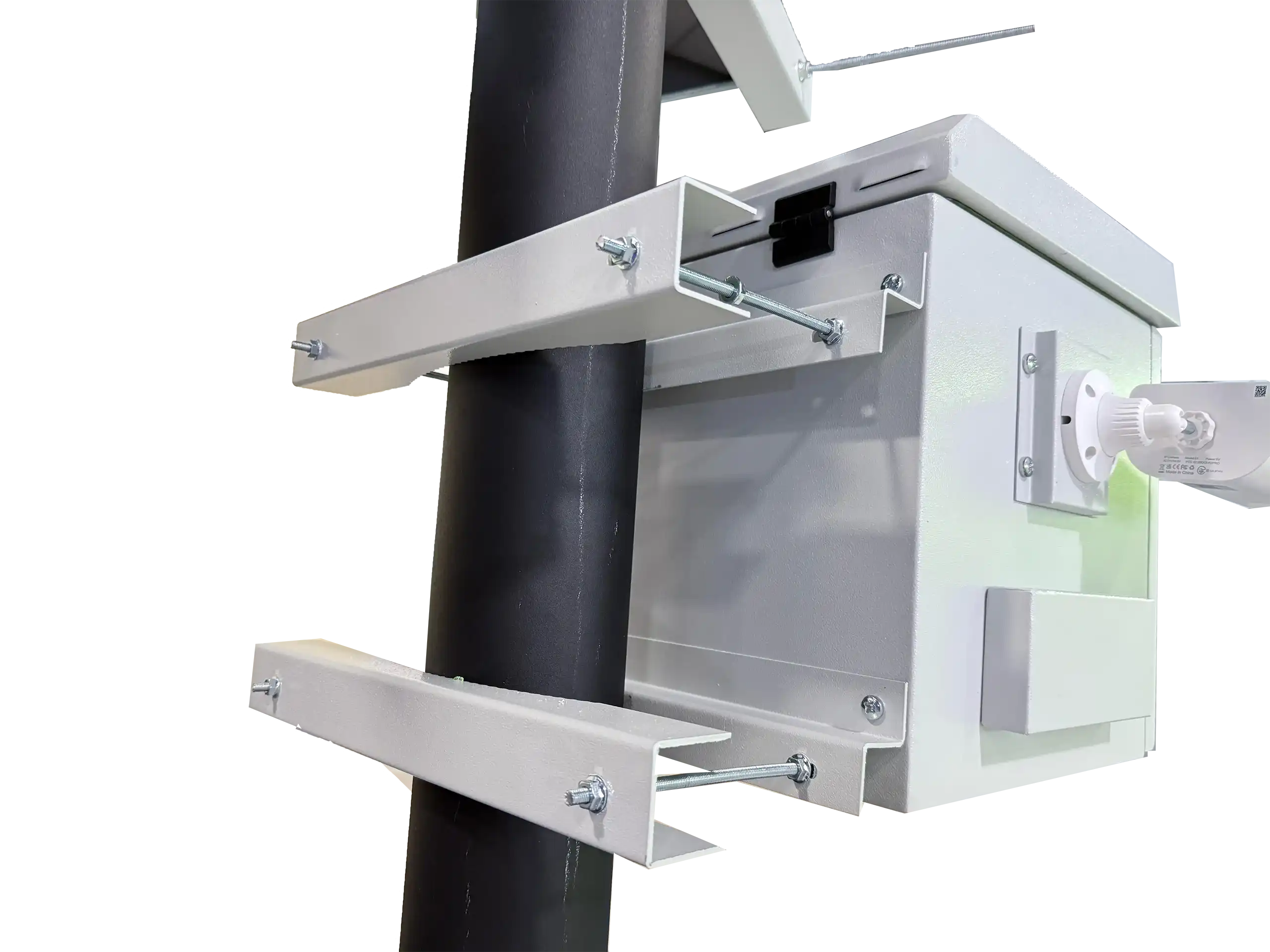 Pole Mount Brackets for 5U350 Outdoor Cabinet