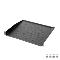 1U Server Rack Console Shelf for 19-inch Network & Data Center Cabinets CS130B