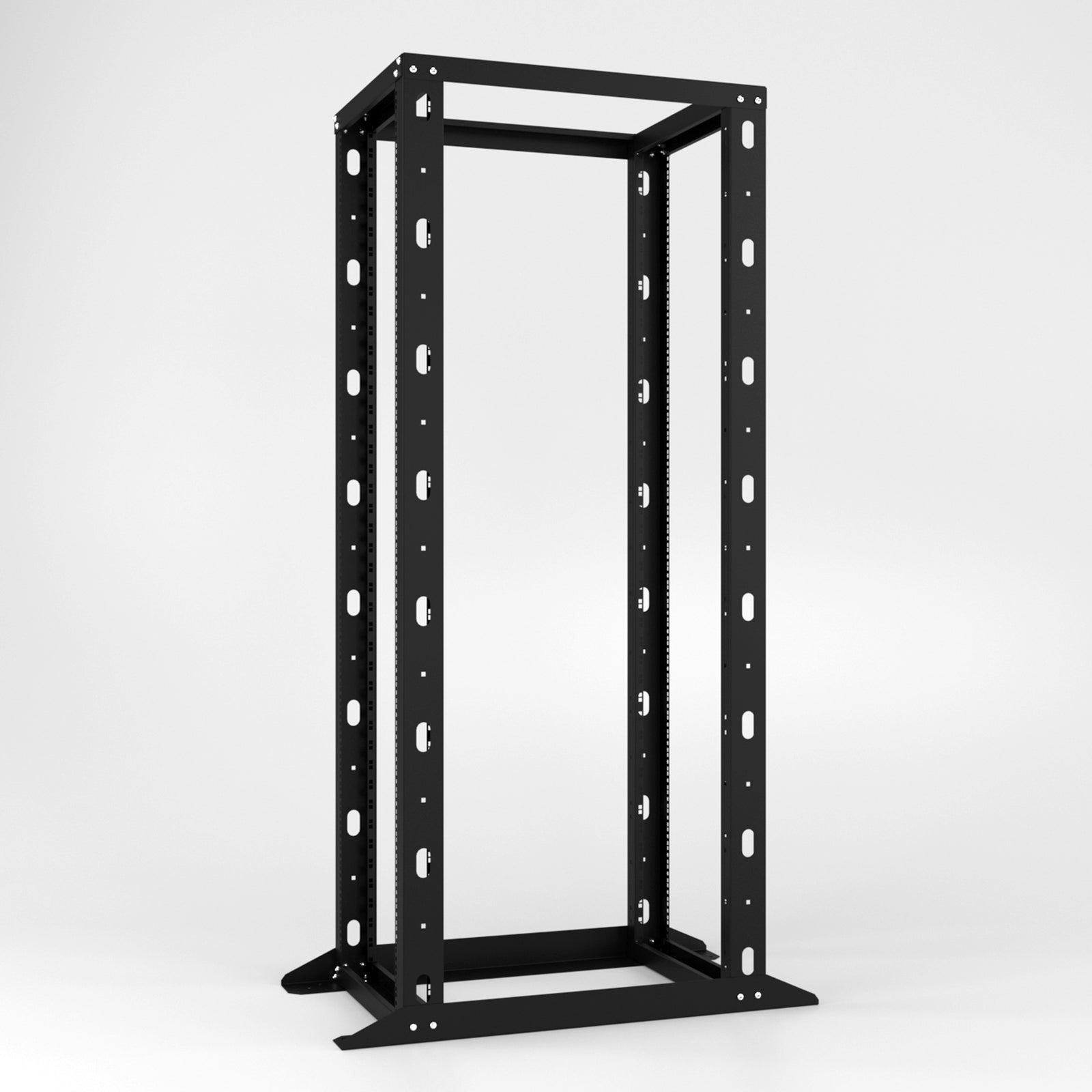 42U Open Frame 4 Post Server Rack - Steel Build - Sturdx