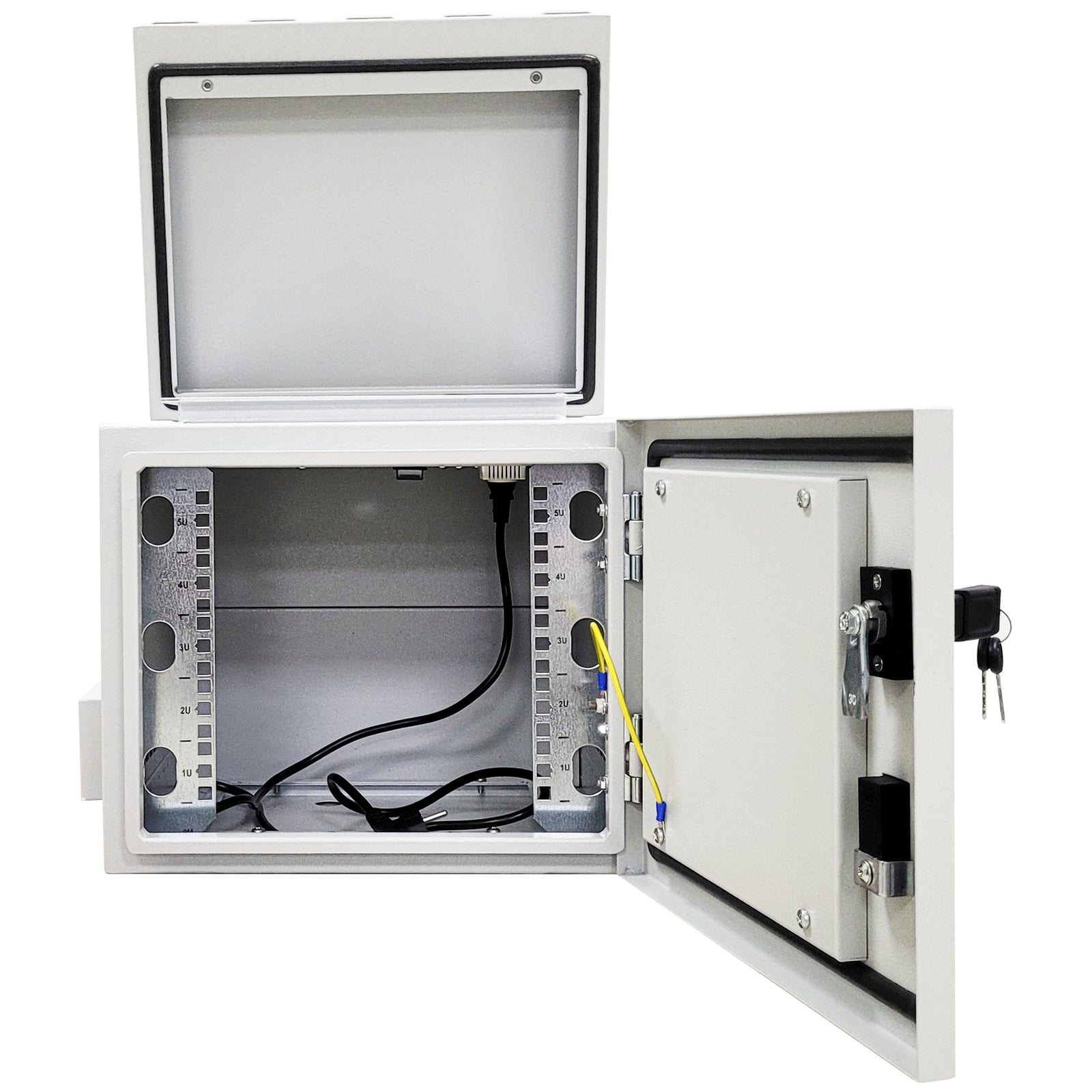 5U Weatherproof Outdoor Enclosure Cabinet - STV-HC-5U300