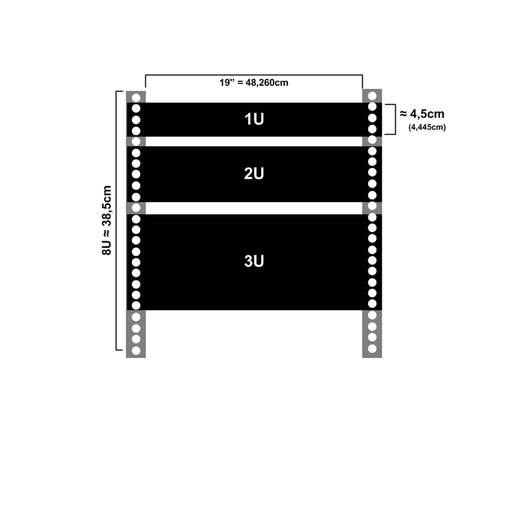 3U Rack Mount Steel Blank Panel IT Rack Filler 3u-rack-mount-steel-blank-panel-it-rack-filler