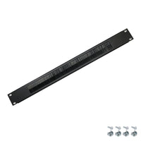 1U Horizontal Cable Management Brush Panel for Server Racks